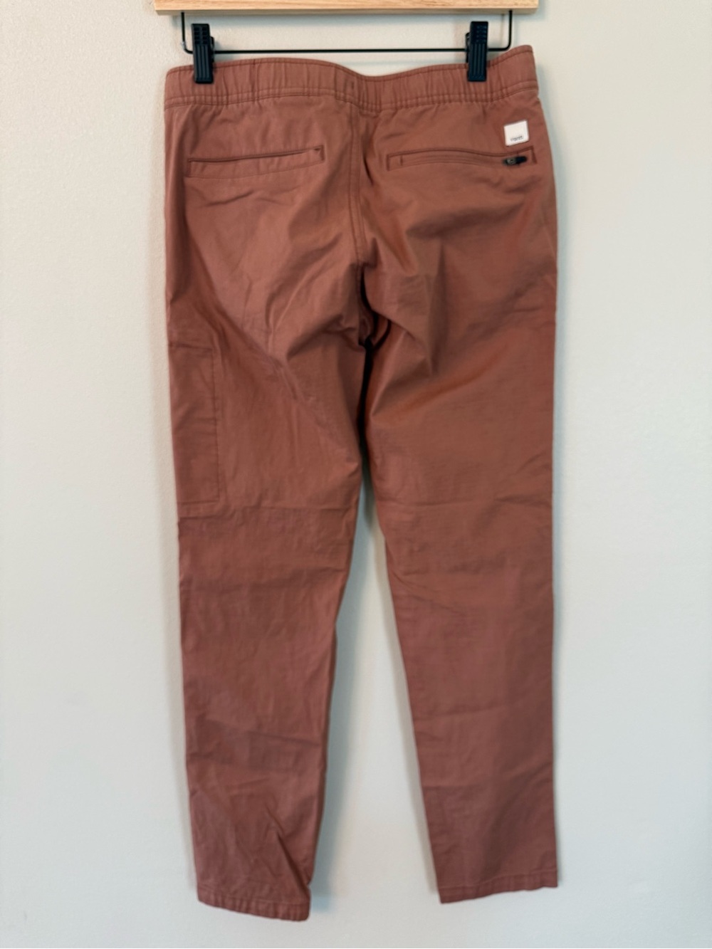 Vuori Ripstop Pants Dusty Rose Drawstring Cargo Jogger XS - Picture 6 of 6